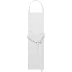 Kötény, pamut/poliészter (fehér)