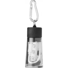 Bluetooth fülhallgató tartóval (fekete)