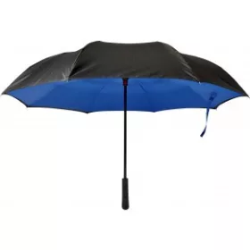 Fordított duplafalú esernyő (75cm, d:107 cm, kék)