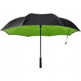 Fordított duplafalú esernyő (75cm, d:107 cm, zöld)