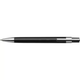 Golyóstoll fém klipsszel (13.3cm, fekete)