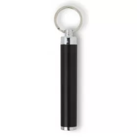 LED-lámpa kulcstartóval (8.7cm, fekete)