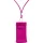 Mobiltelefon tok nyakpánttal, poliészter (pink)