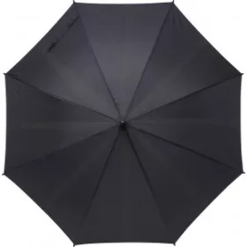 RPET esernyő (84cm, d:103 cm, fekete)