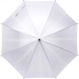 RPET esernyő (84cm, d:103 cm, fehér)