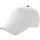 5 paneles baseballsapka (13cm, fehér)