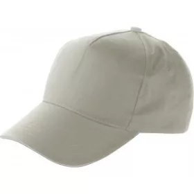 5 paneles baseballsapka (13cm, szürke)