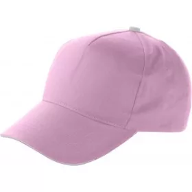 5 paneles baseballsapka (13cm, pink)