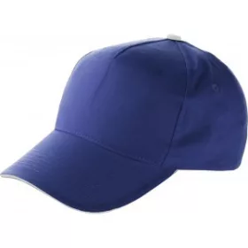 5 paneles baseballsapka (13cm, kék)