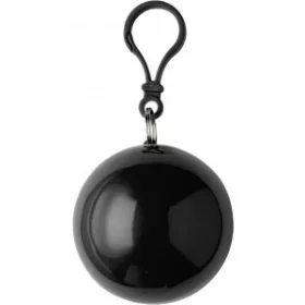 Esőkabát, vékony PVC (0.1x90x120cm d68, fekete)