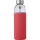 Üvegpalack neoprén tokban, 500 ml (21.5cm, piros)