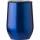 Rozsdamentes acél utazópohár, 300 ml (12cm, sötétkék)
