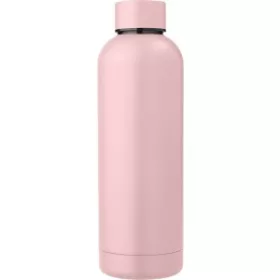 Újraacél duplafalú palack, 500 ml (23cm, pink)
