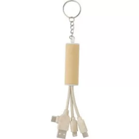 USB töltőkábel és kulcstartó