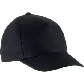 Kup 5 paneles gyerek baseballsapka (U, fekete)