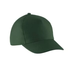 Kup 5 paneles gyerek baseballsapka (U, zöld)