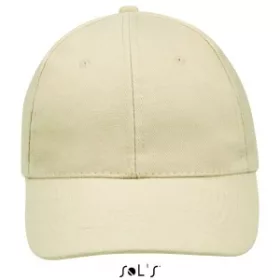 Sols Buffalo 6 paneles baseballsapka (U, bézs)