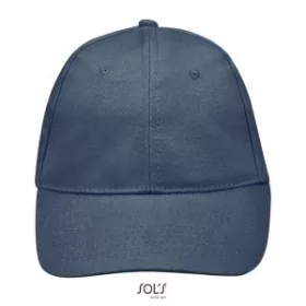 Sols Buffalo 6 paneles baseballsapka (U, kék)