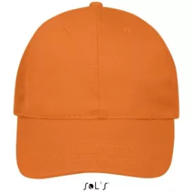 Sols Buffalo 6 paneles baseballsapka (U, narancs)
