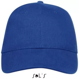 Sols Buffalo 6 paneles baseballsapka (U, középkék)