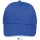 Sols Buffalo 6 paneles baseballsapka (U, középkék)
