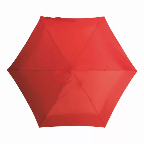 POCKET - mini alumínium összecsukható esernyő (vörös)