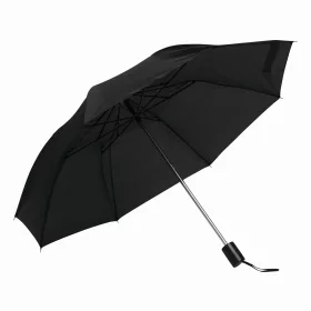 REGULAR - összecsukható mechanikus esernyő (fekete)