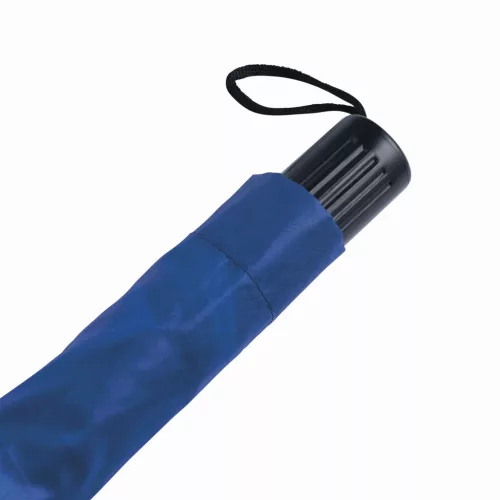 REGULAR - összecsukható mechanikus esernyő (fehér, kék)