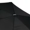 FLAT - szuper mini alumínium összecsukható esernyő (fekete)