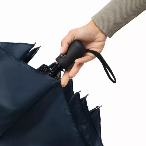 PLOPP - automatikusan nyíló/záródó szélálló összecsukható esernyő (tengerészkék)