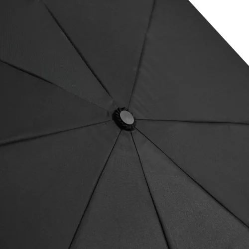 MISTRAL - automatikusan nyíló/záródó szélálló összecsukható esernyő (fekete)
