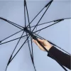 WIND - automata szélálló esernyő (világoskék)