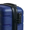 YORK - gurulós utazó bőrönd (kék)