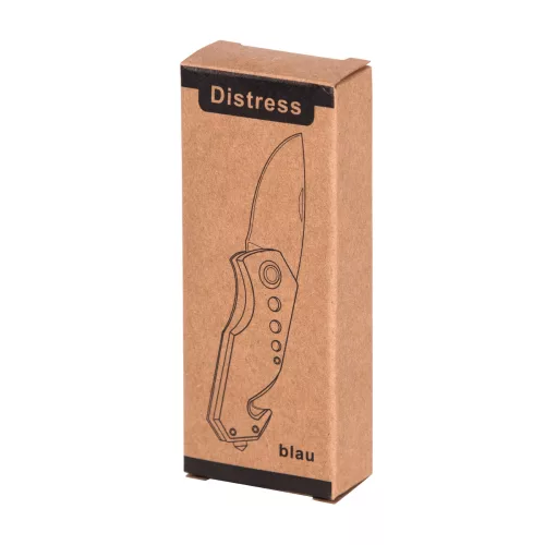 DISTRESS - zsebkés (fekete, kék)
