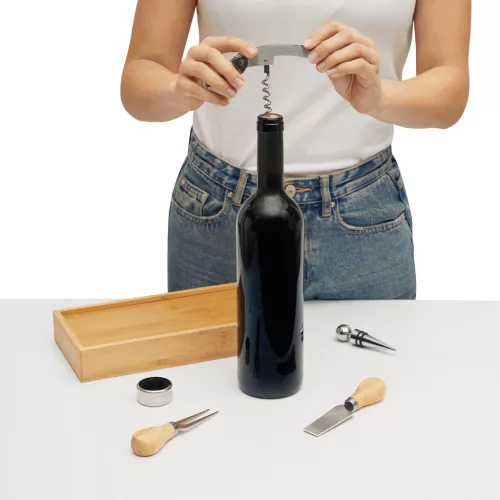 BAMBOO WINE - boros és sajt készlet