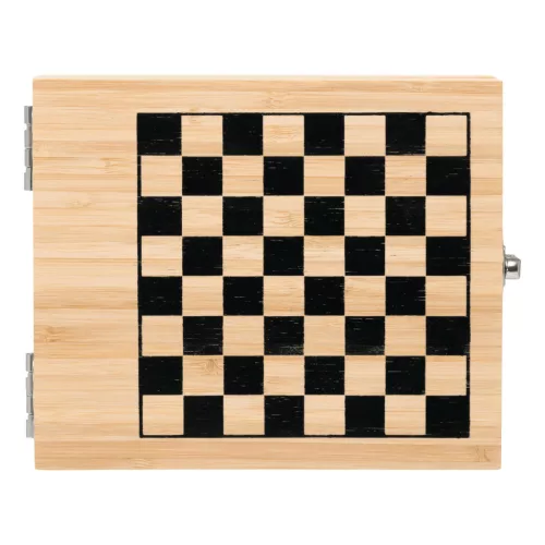 BAMBOO CHESS - boros szett sakkjátékkal