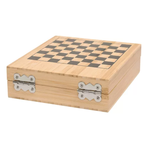 BAMBOO CHESS - boros szett sakkjátékkal