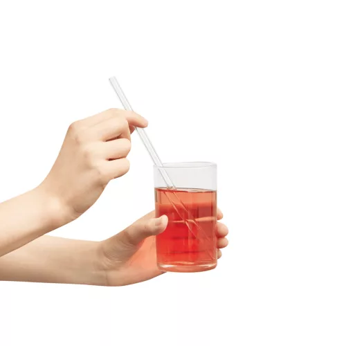 DRINK TOGETHER - üveg szívószál szett (2 darabos)