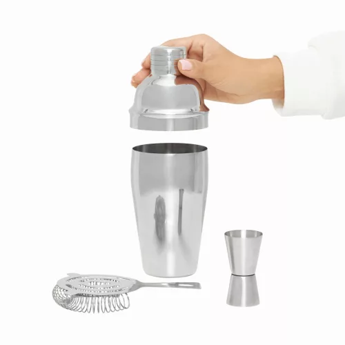 BARKEEPER - rozsdamentes acél koktélos shaker szett