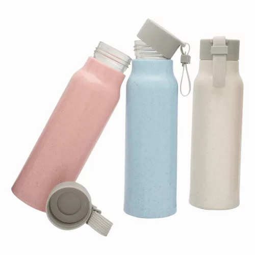 ECO DRINK - üveg palack (bézs)