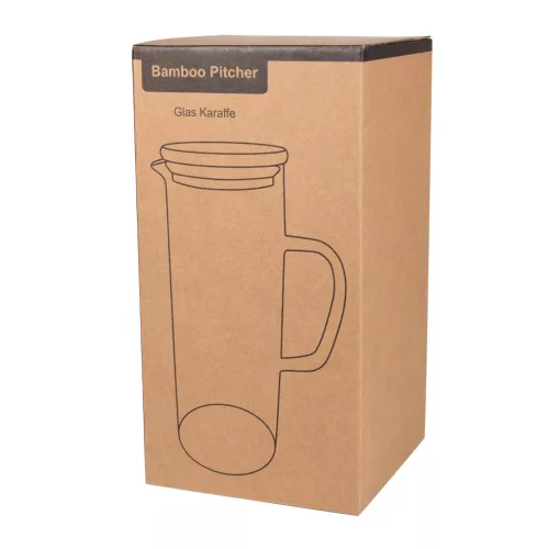 BAMBOO PITCHER - üvegkancsó