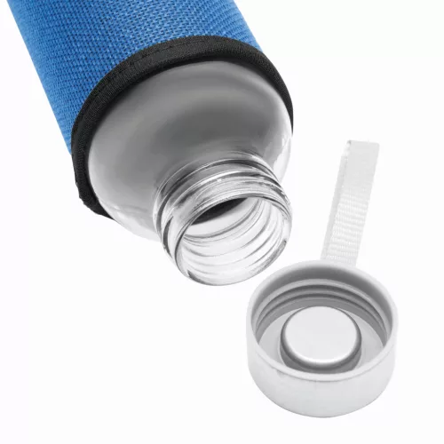 TAKE JUTY - üvegpalack, kulacs (kék)