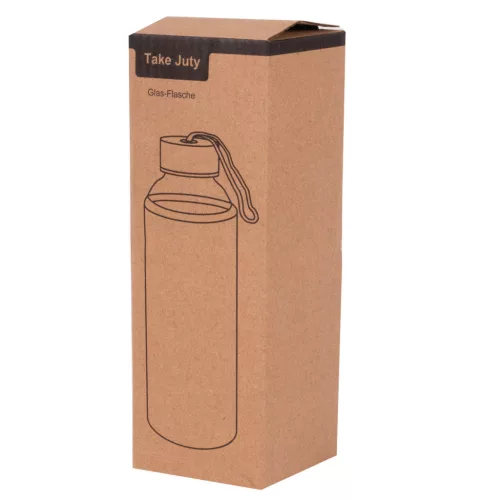 TAKE JUTY - üvegpalack, kulacs (kék)