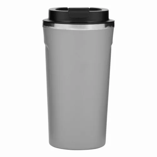 COFFEE TIME - hőszigetelt termobögre (szürke)