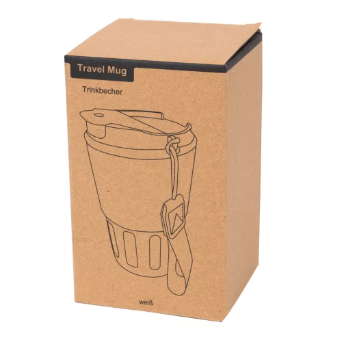 TRAVEL MUG - hőszigetelt bögre (fehér)