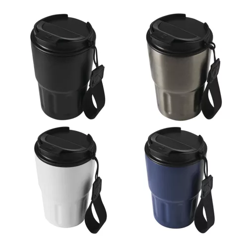 TRAVEL MUG - hőszigetelt bögre (antracit)