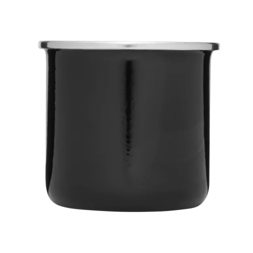 VINTAGE CUP - zománcozott bögre (fekete)