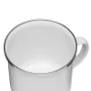 VINTAGE CUP - zománcozott bögre (fehér)