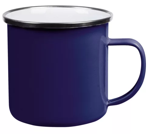 VINTAGE CUP - zománcozott bögre (kék)