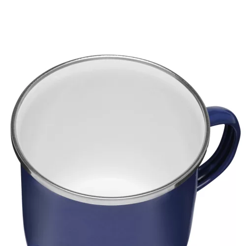 VINTAGE CUP - zománcozott bögre (kék)